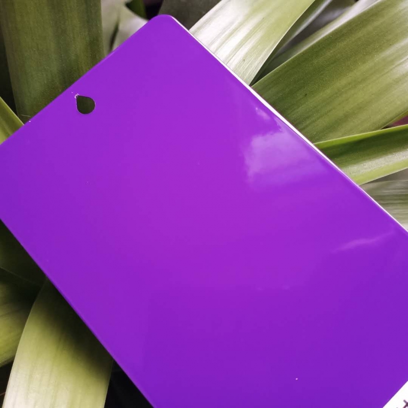 百色优质静电喷塑粉生产厂家紫色高光静电塑粉生产厂家